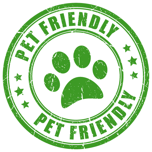 Sello Pet Friendly de Aligale Abogados, despacho en Tui donde las mascotas son bienvenidas.